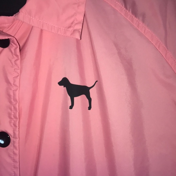 Victoria Secret Pink Windbreaker Jacket S - Picture 5 of 8